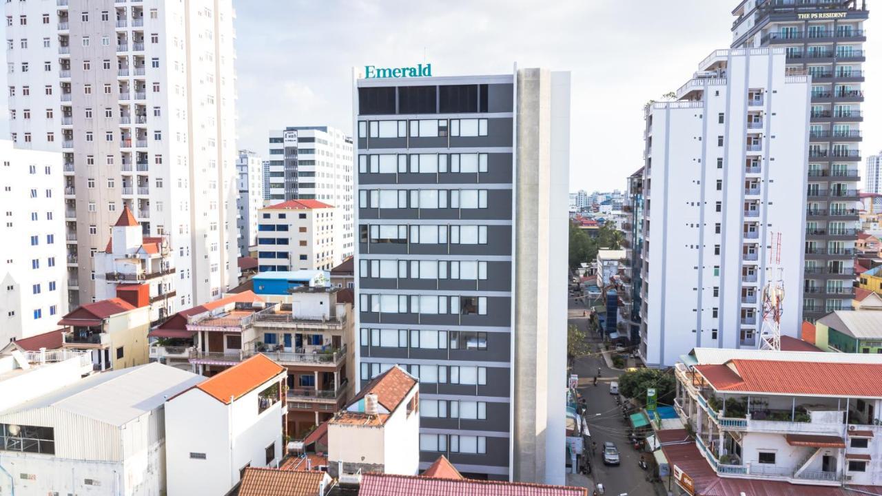 Emerald Hotel Residence Phnom Penh Exterior foto
