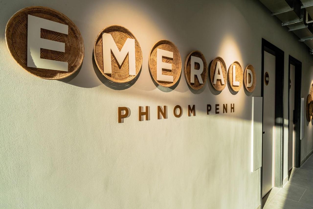 Emerald Hotel Residence Phnom Penh Exterior foto